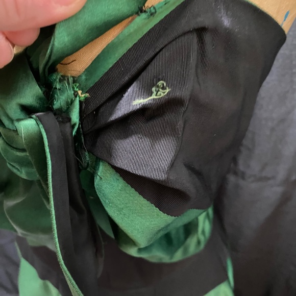 Vintage green&black - evening junior miss registered original design F.O.G.A. - Picture 10 of 16